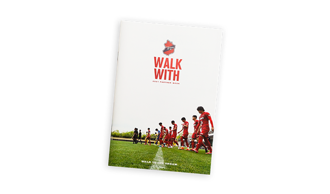 Image of the poster used by Iwaki FC
