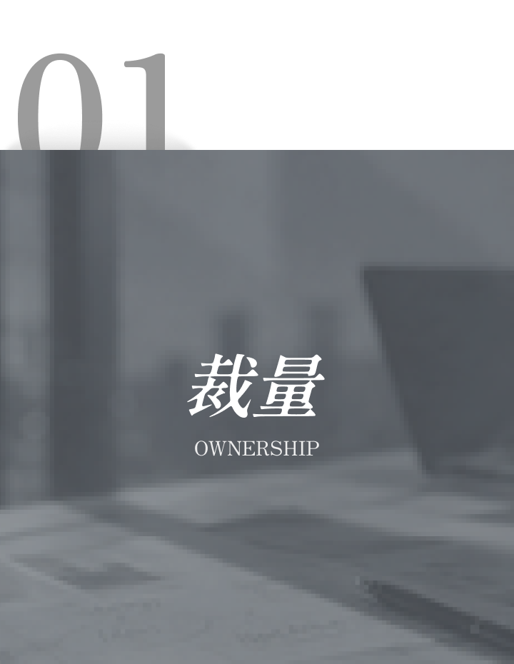 01 裁量 OWNERSHIP
